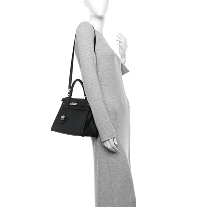 Hermes Togo Kelly Retourne 28 Black 2 of 11