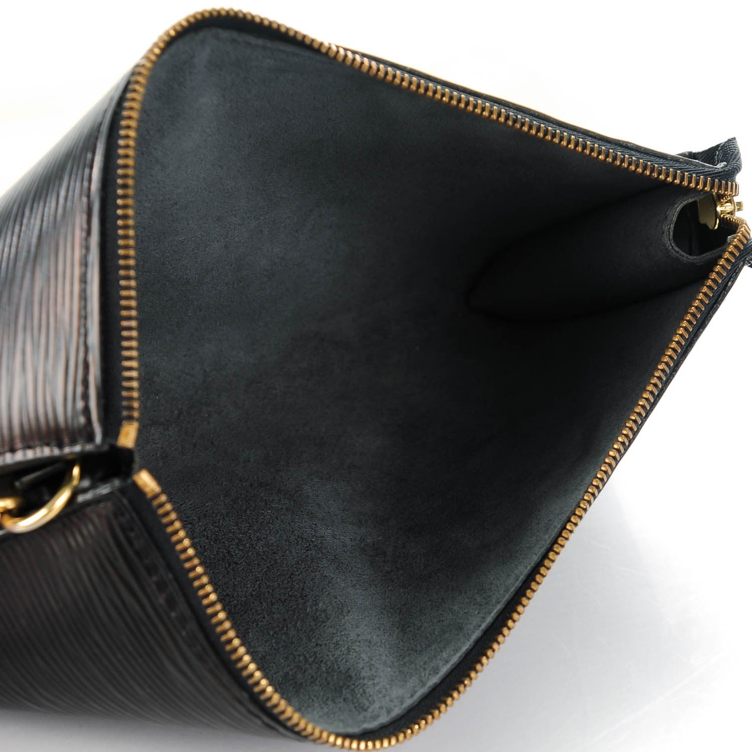 Louis Vuitton Epi Pochette Accessories 24 Black 6 of 7