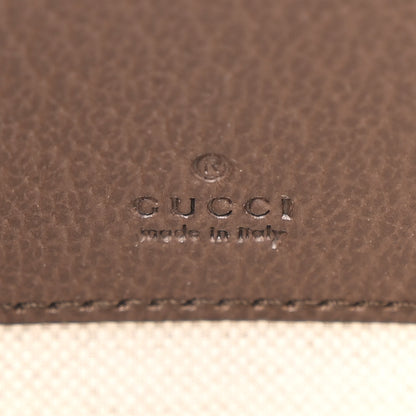 Gucci GG Supreme Monogram Web Ophidia Wristlet Pouch Brown 6 of 8