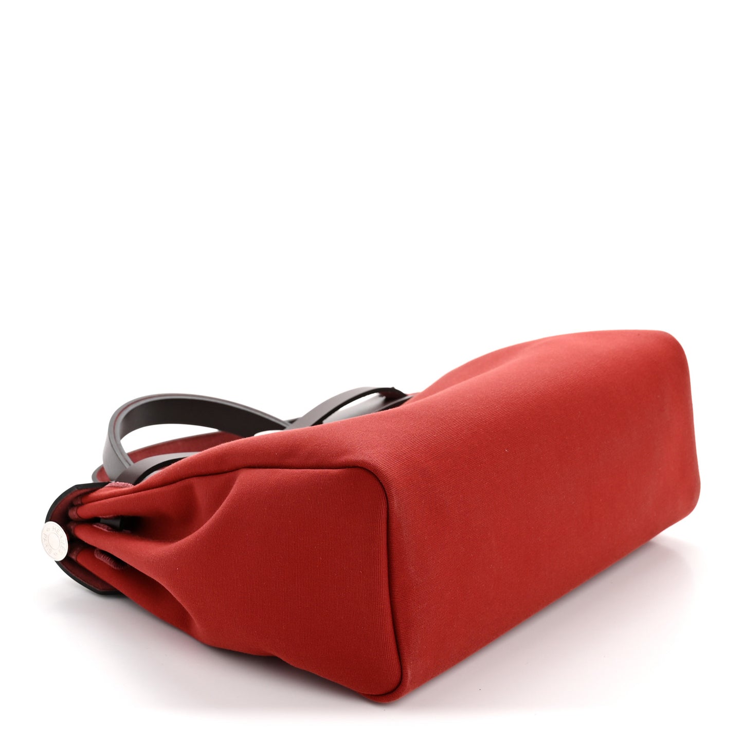 Military Toile Vache Hunter Tri-Color Herbag Zip Retourne 31 PM Rouge H Rouge Sellier Rose Mexico