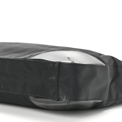 Prada Calfskin Tessuto Nylon Easy Shoulder Bag Black 9 of 13