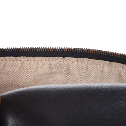 Gucci Grained Calfskin Logo Belt Bag Black 11 of 11