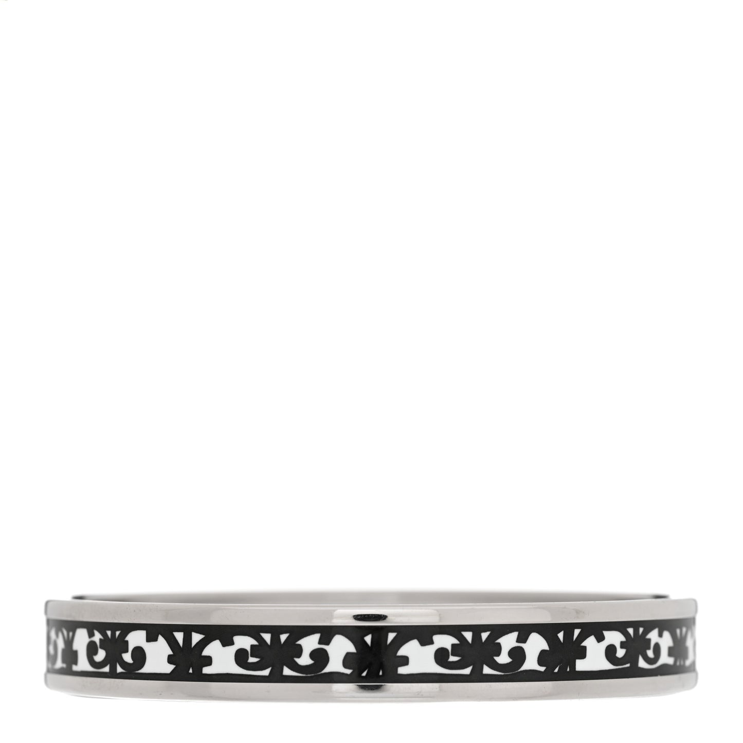Enamel Printed Narrow Balcons Du Guadalquivir Bracelet 65 Black