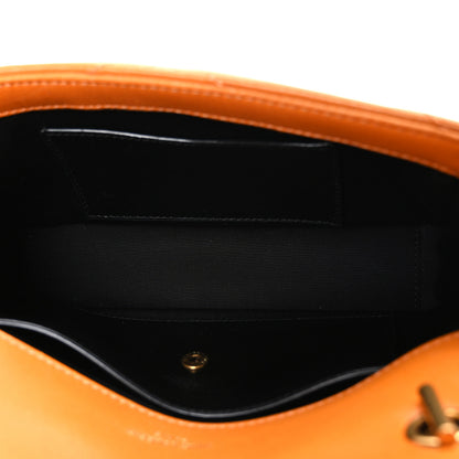 Saint Laurent Daytona Lambskin Matelasse Chevron Quilted Mini Loulou Dry Spell Dry Spell 5 of 10