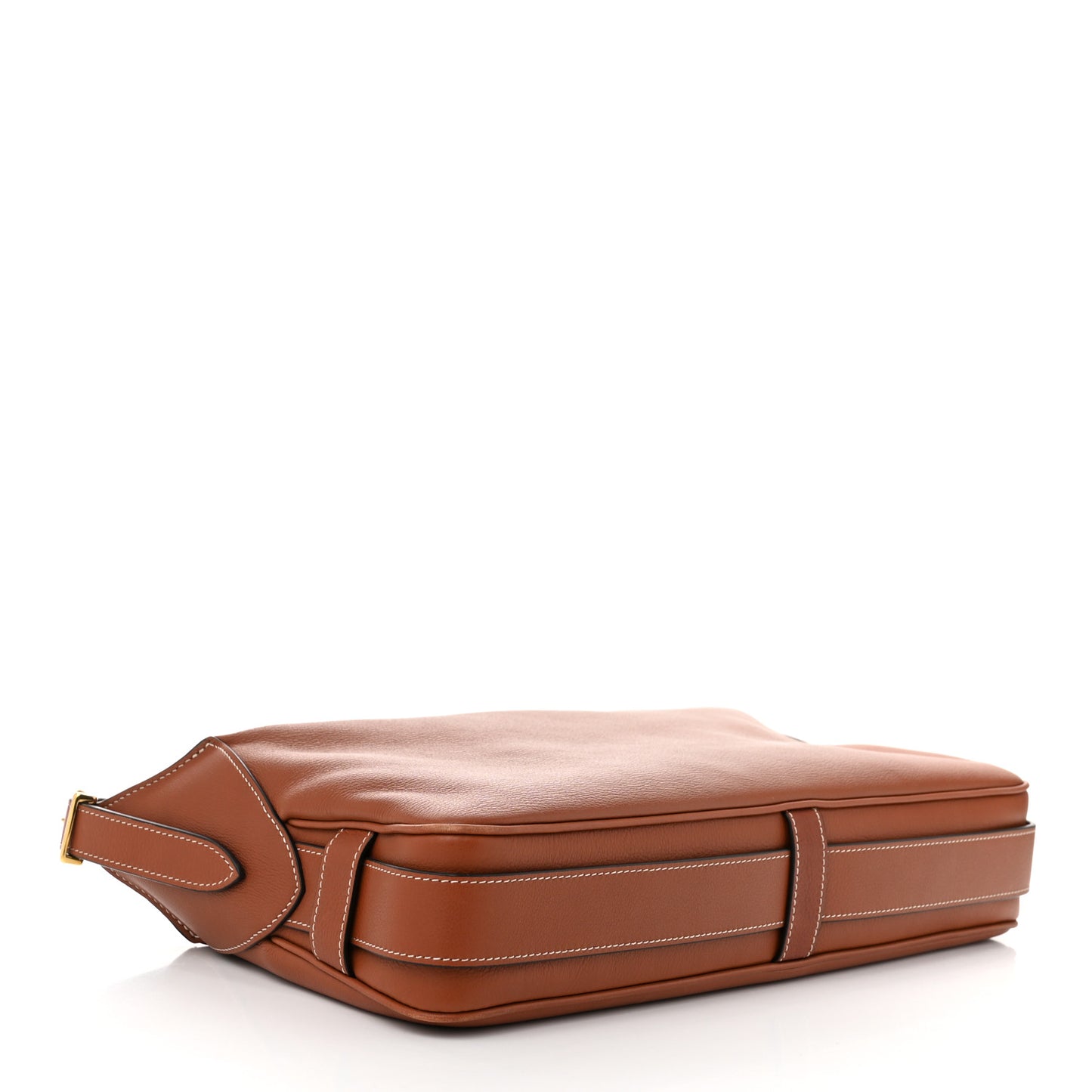 Supple Calfskin Medium Romy Shoulder Bag Tan