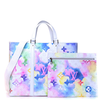 Louis Vuitton Monogram Watercolor New Tote GM Multicolor 1 of 4