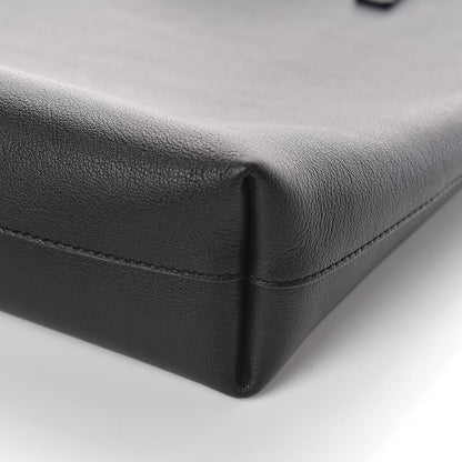 Saint Laurent Calfskin Toy Shopping Tote Black 9 of 9