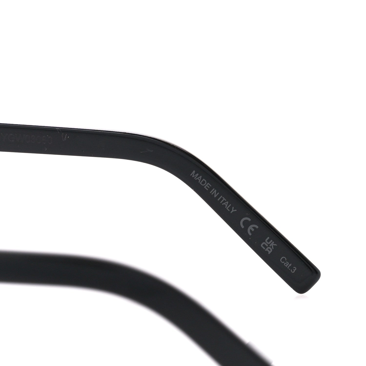 Saint Laurent Acetate SL 550 Slim Cat Eye Sunglasses Black 7 of 8