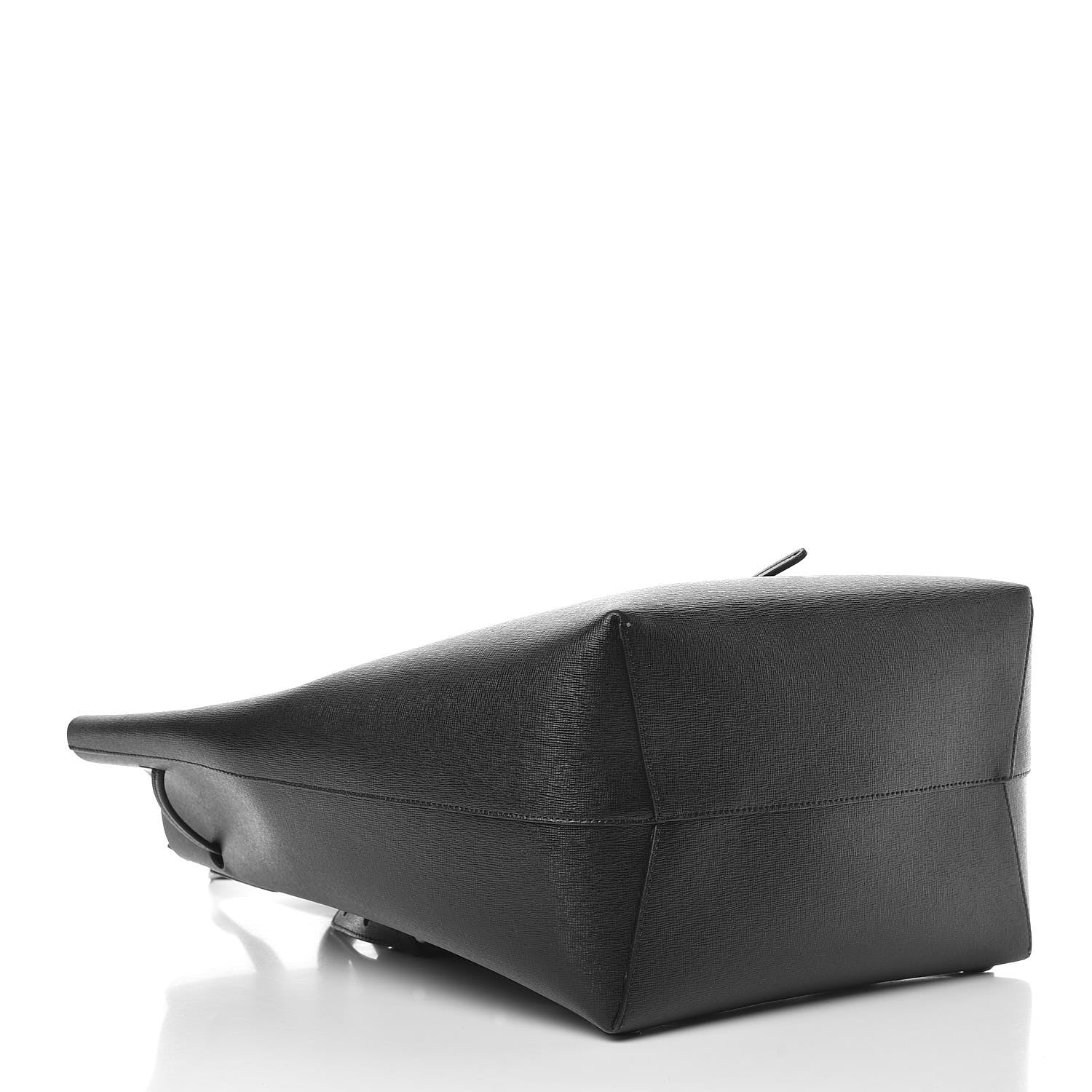 Mansur Gavriel Saffiano Backpack Black Flamma 4 of 14