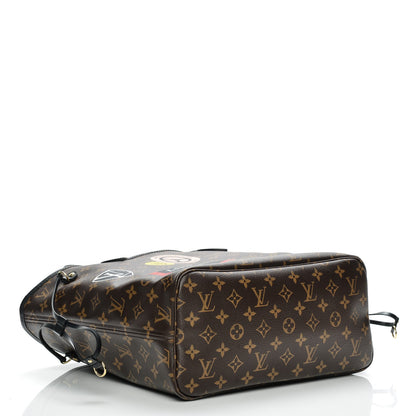 Louis Vuitton Monogram World Tour Neverfull MM 4 of 8