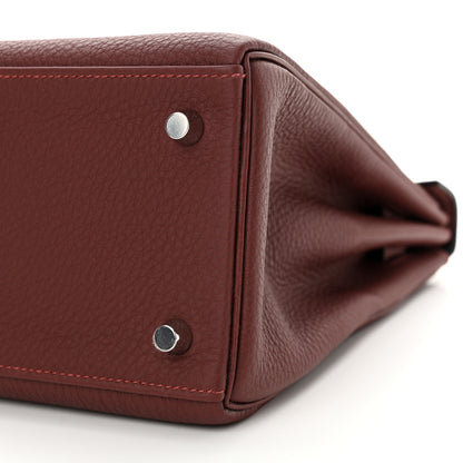 Hermes Togo Kelly Retourne 28 Rouge H 10 of 11