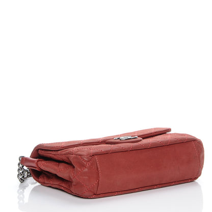 Chanel Iridescent Calfskin Medium Coco Daily Flap Red 4 of 8