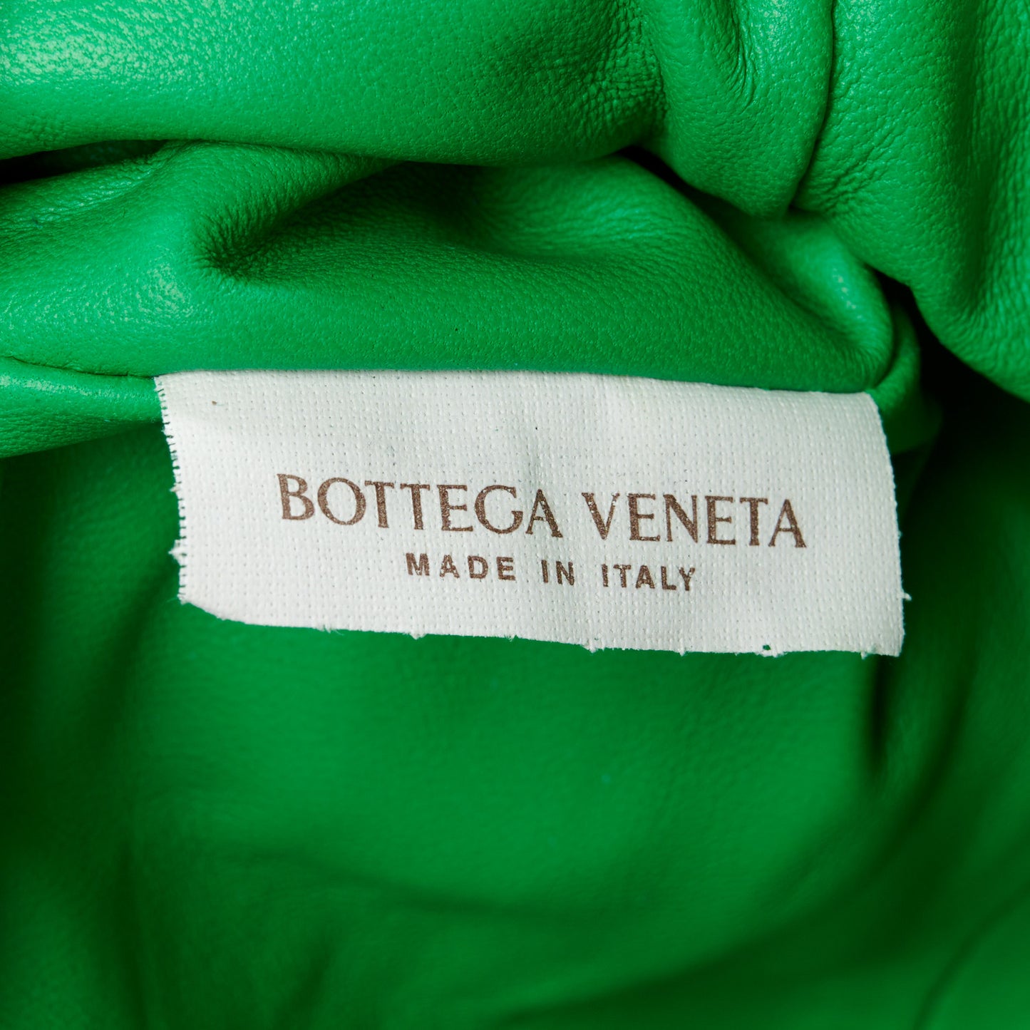 Metallic Nappa Intrecciato The Mini Pouch Parakeet