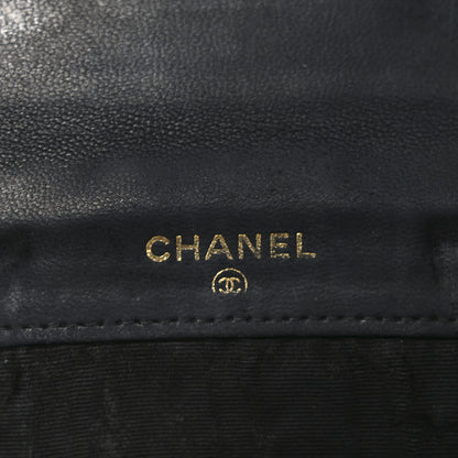 Chanel Caviar Timeless CC Compact French Wallet Black 6 of 8