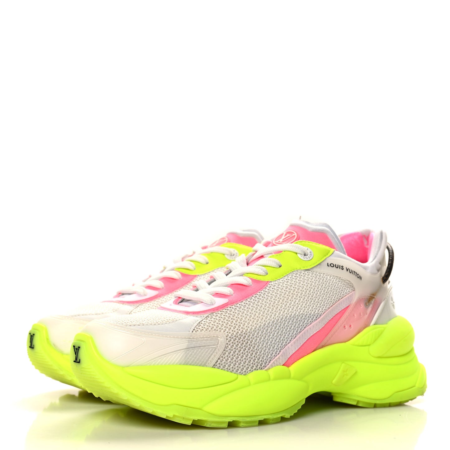 Monogram Calfskin Run 55 Sneakers 41 Yellow