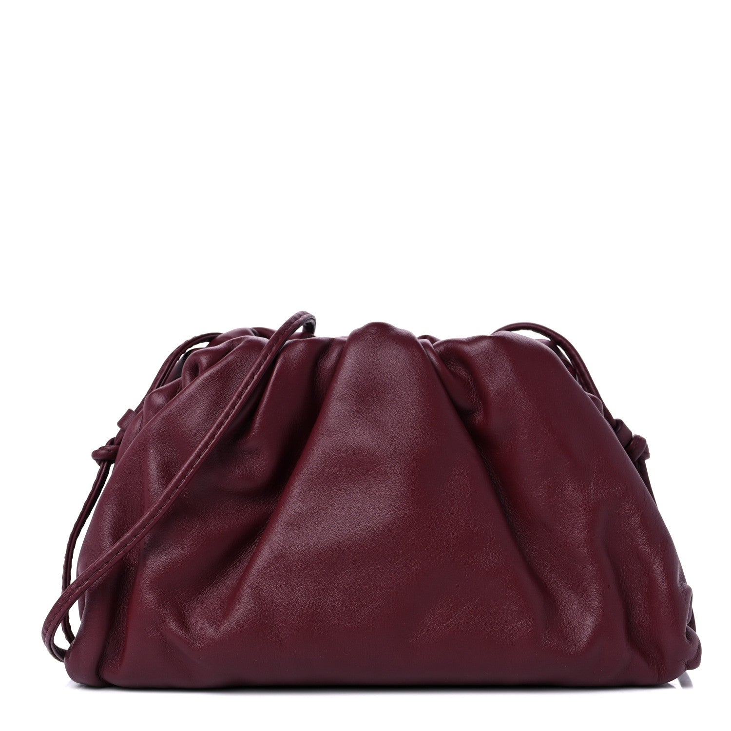 Bottega Veneta Butter Calfskin The Mini Pouch Bordeaux 1 of 8