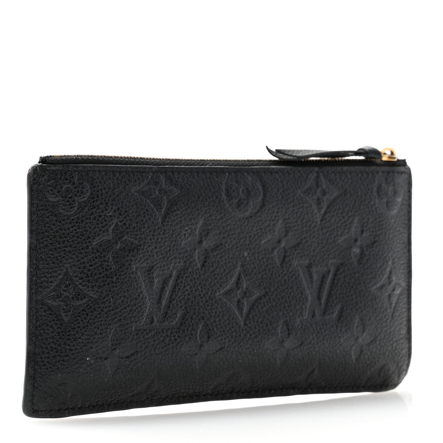 Louis Vuitton Empreinte Felicie Chain Wallet Zippered Insert Black 3 of 11