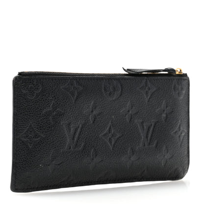 Louis Vuitton Empreinte Felicie Chain Wallet Zippered Insert Black 3 of 11