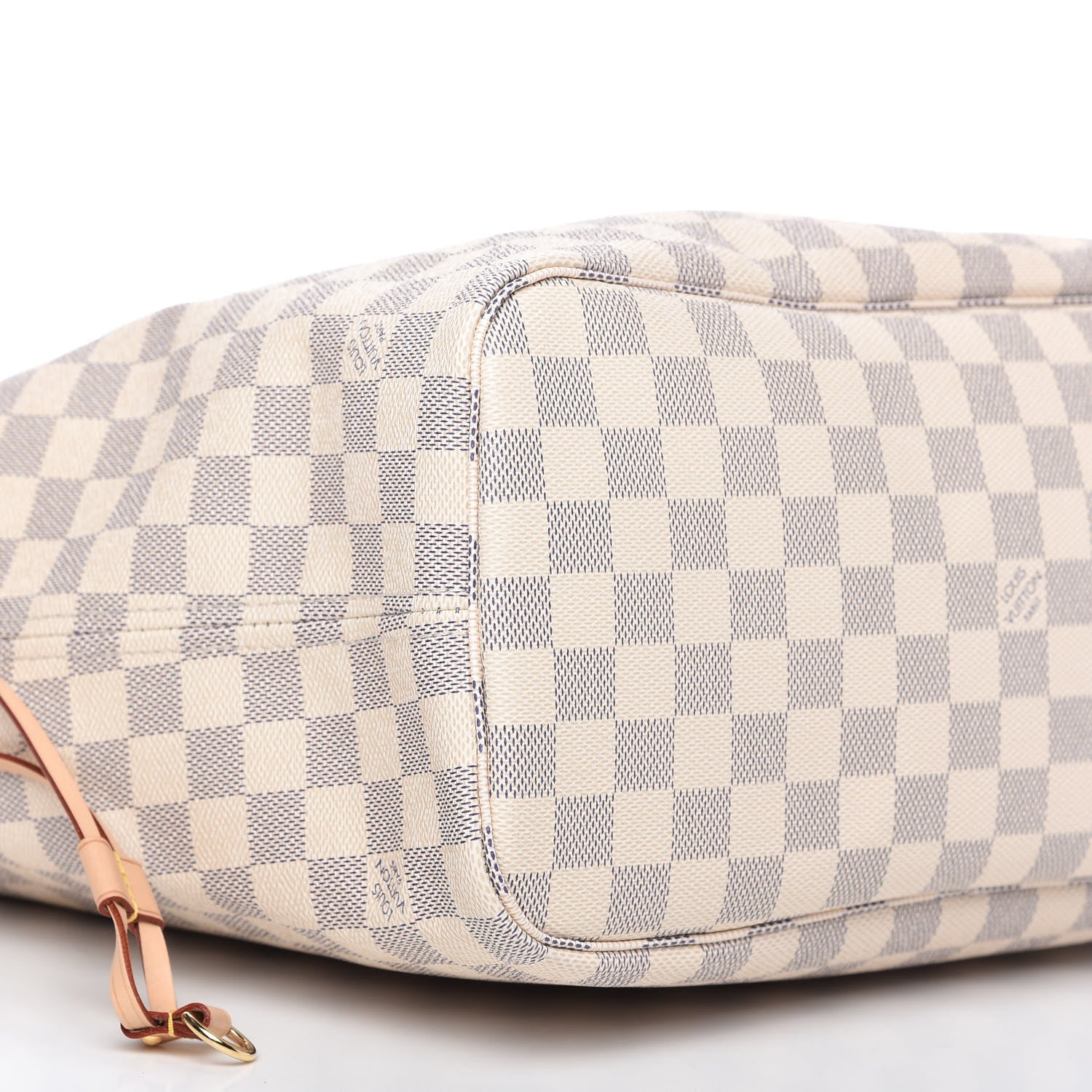 Louis Vuitton Damier Azur Neo Neverfull MM Rose Ballerine 6 of 10