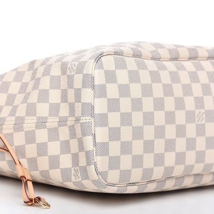 Louis Vuitton Damier Azur Neo Neverfull MM Rose Ballerine 6 of 10