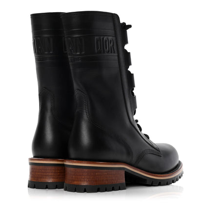 Christian Dior Calfskin Dior Quest 35mm Hiking Boots 36 Black 3 of 5