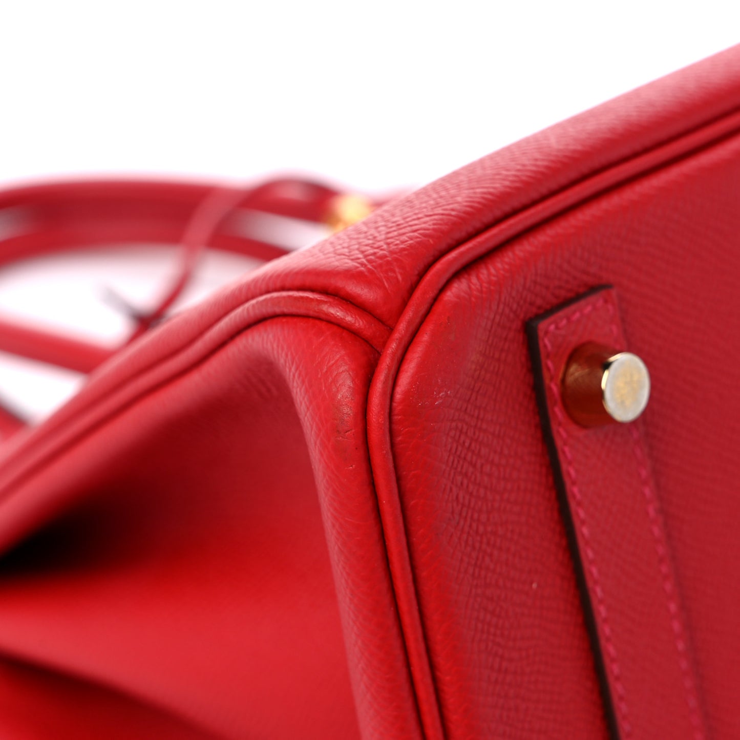 Epsom Birkin 30 Rouge Casaque