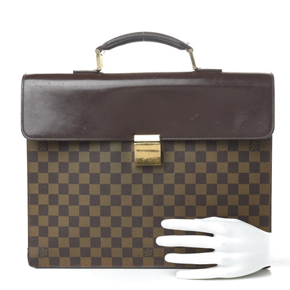 Louis Vuitton Damier Ebene Altona PM Briefcase 2 of 17