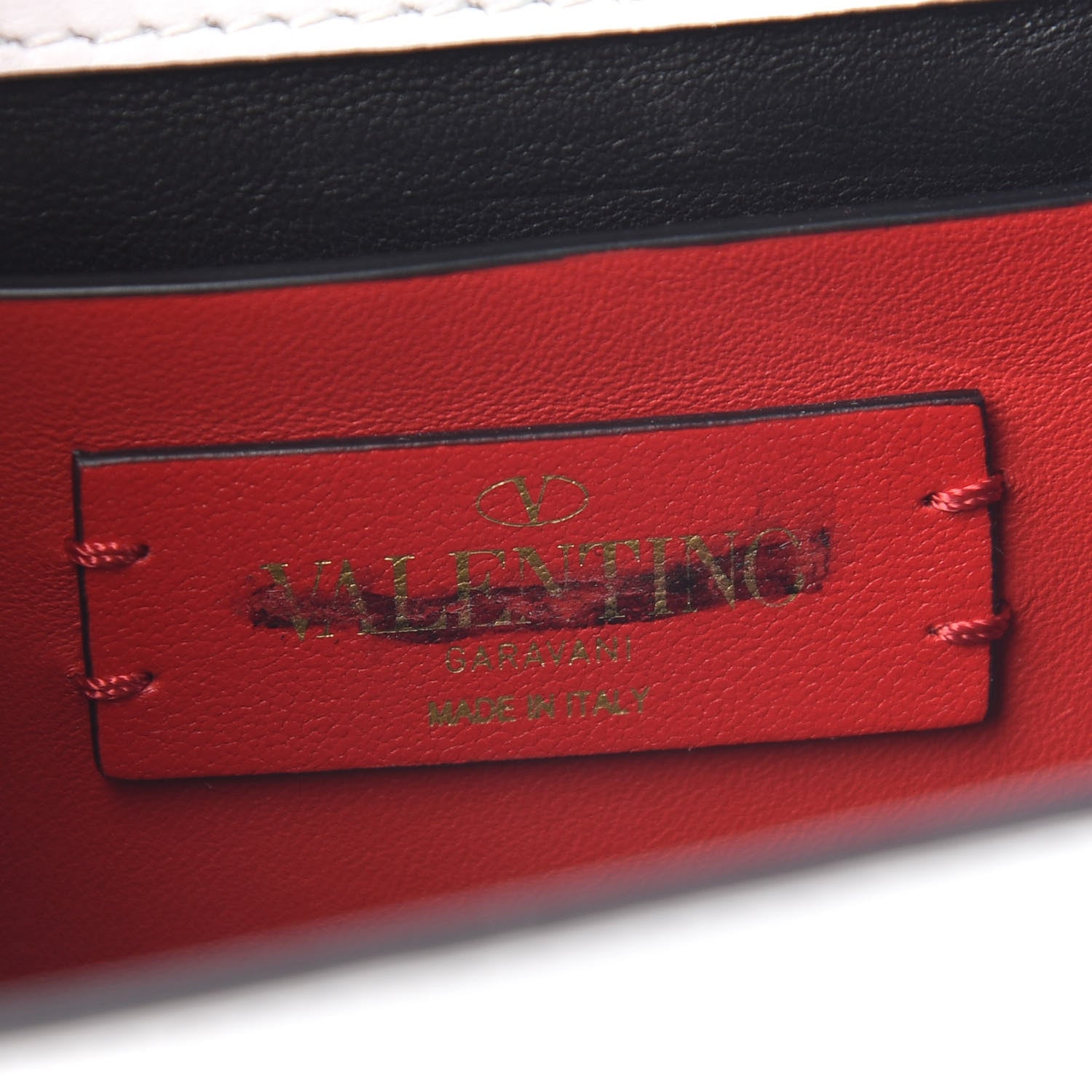 Valentino Garavani Smooth Calfskin Micro VSling Shoulder Bag White 5 of 8