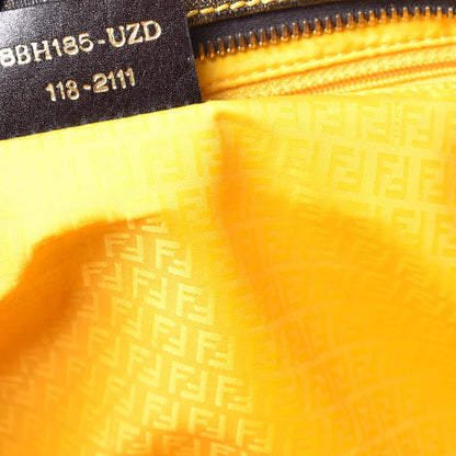 Fendi Zucca Spalmati Medium Roll Tote Tobacco Giallo 7 of 12