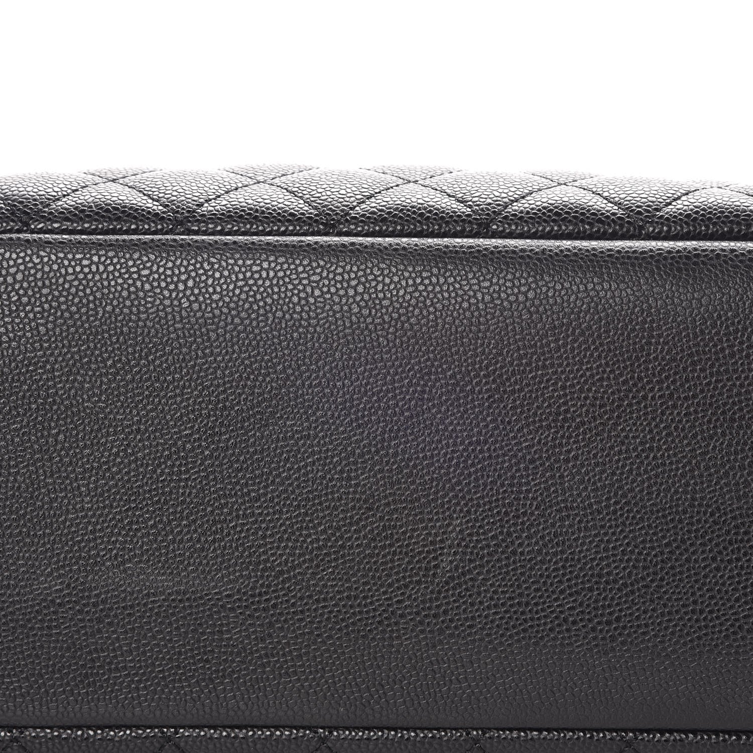 Chanel Caviar Quilted Grand Shopping Tote GST Black 10 of 10