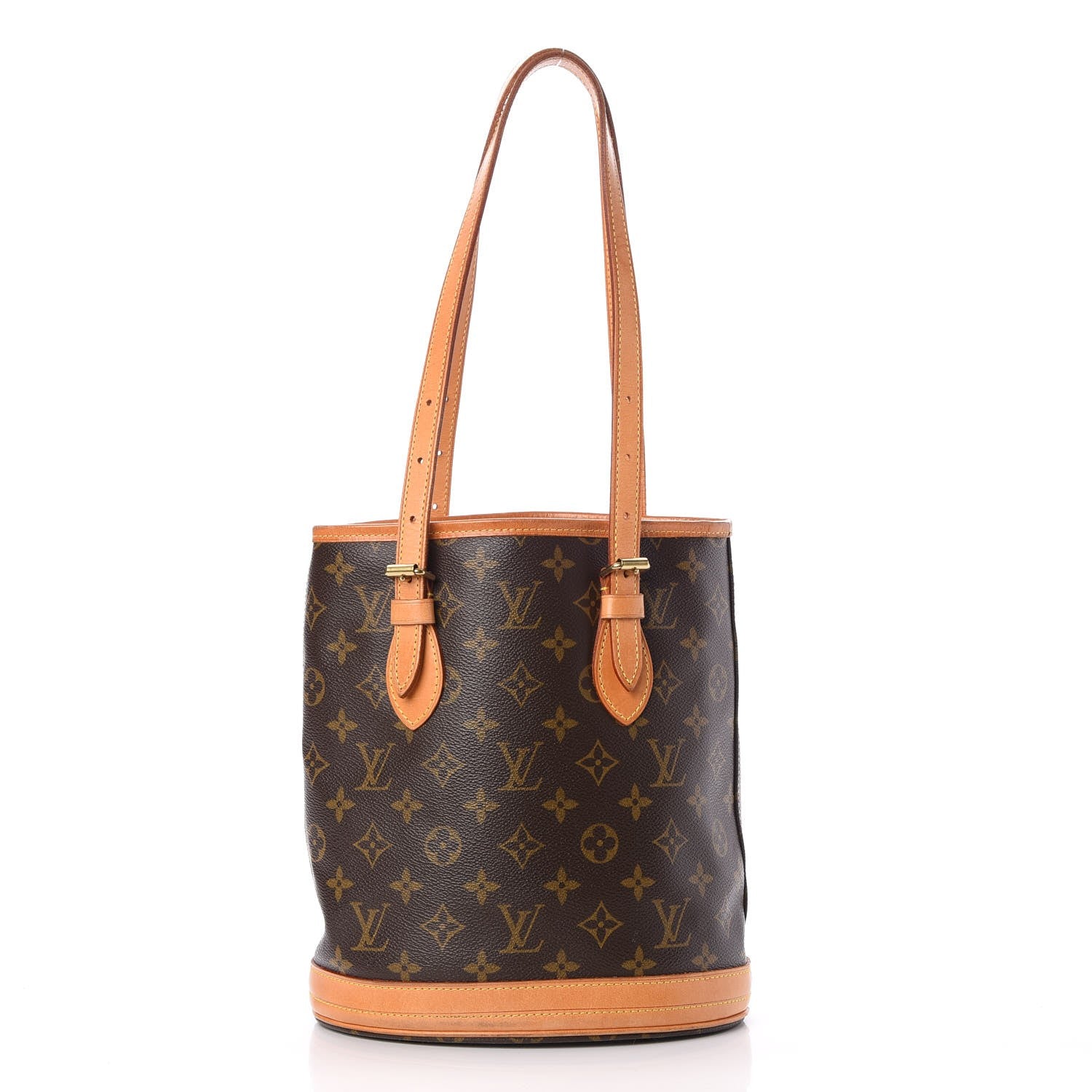 Louis Vuitton Monogram Petit Bucket 23 1 of 11