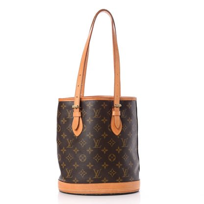 Louis Vuitton Monogram Petit Bucket 23 1 of 11