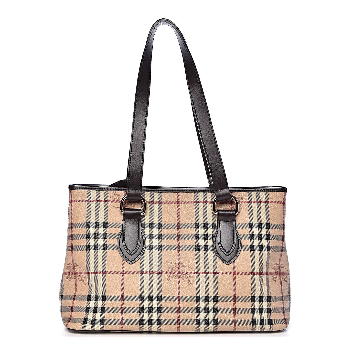 Haymarket Check Medium Regent Tote Chocolate