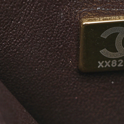 Chanel Caviar Quilted Small Coco Handle Flap Dark Brown 8 of 11