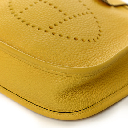 Hermes Taurillon Clemence Evelyne TPM Jaune De Naples 10 of 12