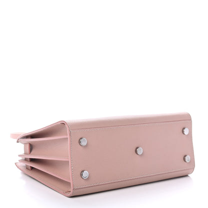 Saint Laurent Grained Calfskin Baby Sac De Jour Antique Rose 3 of 4