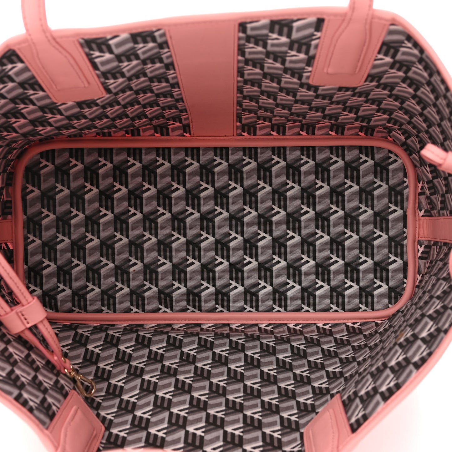 Visetos Medium Liz Reversible Shopper Tote Pink