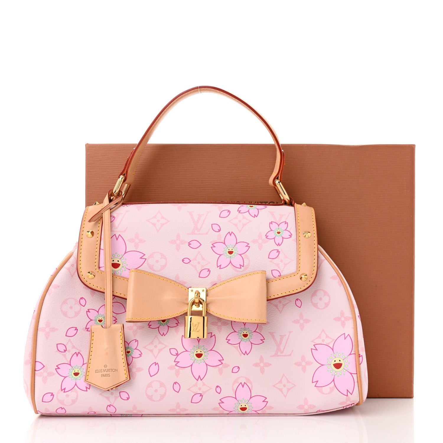 Louis Vuitton Monogram Cherry Blossom Sac Retro Pink 10 of 10
