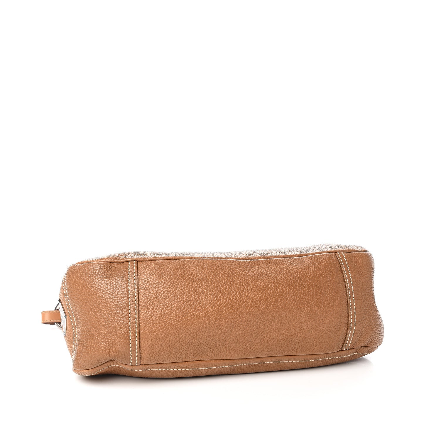 Vitello Daino Shoulder Bag Naturale