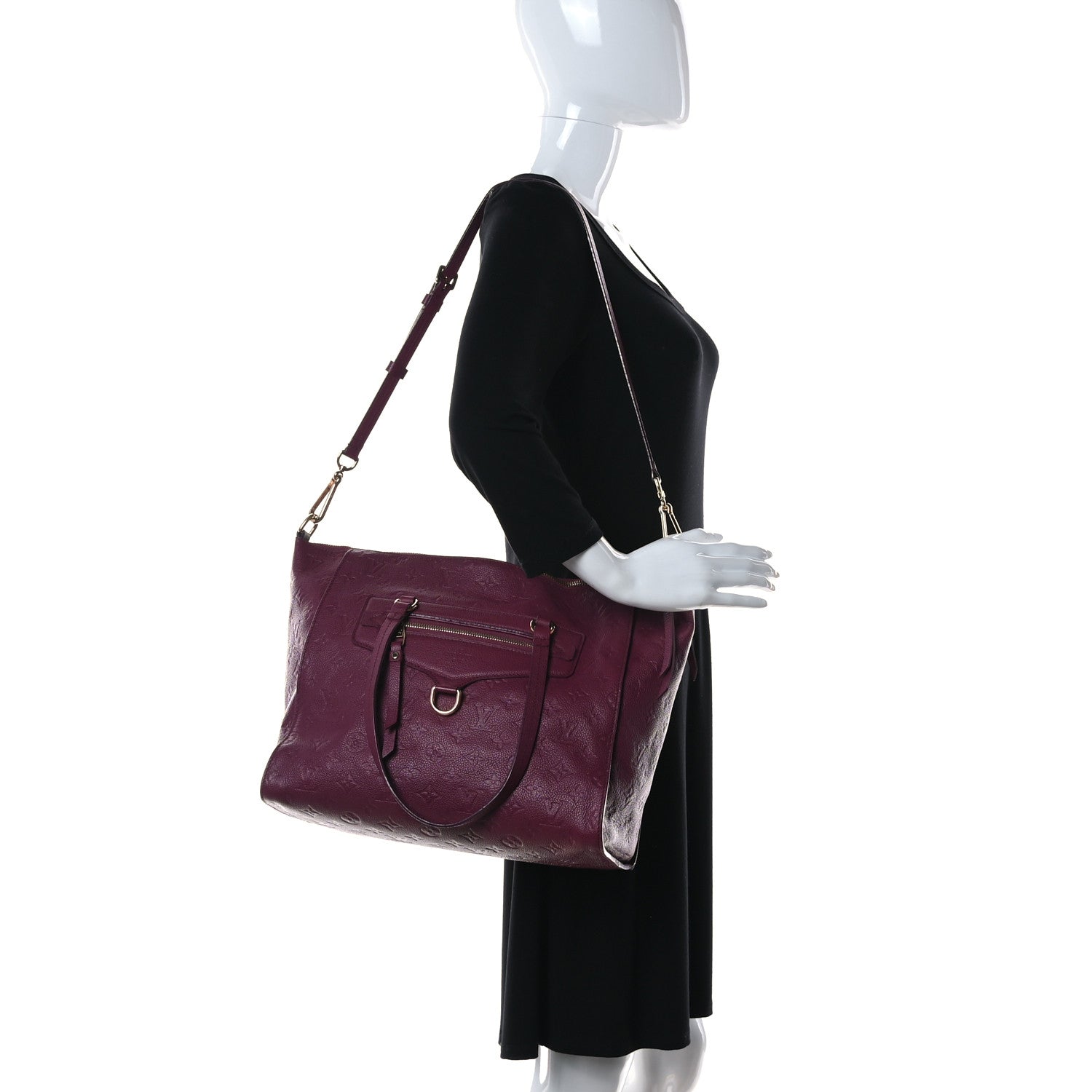 Louis Vuitton Empreinte Lumineuse MM Framboise 2 of 10