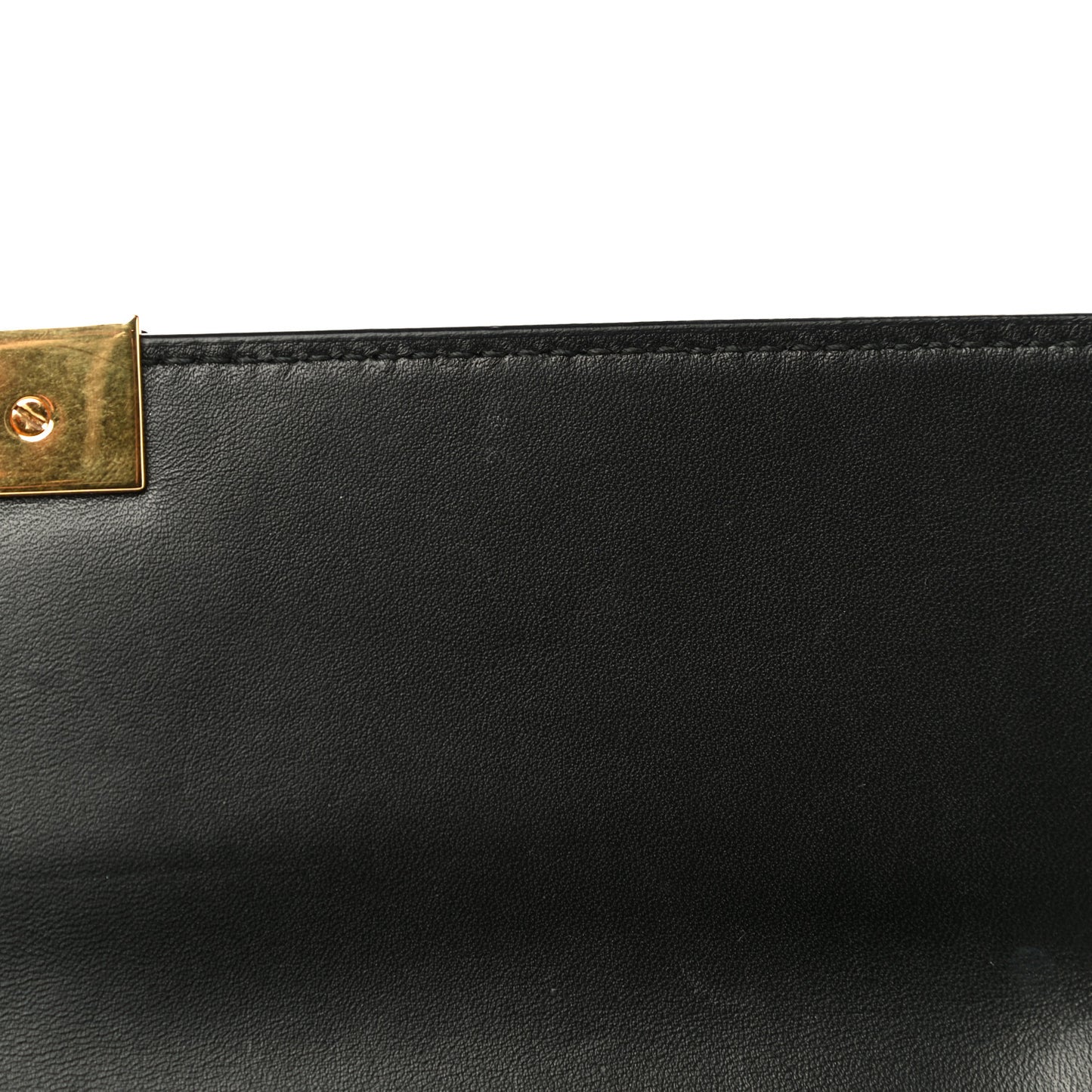 Calfskin 30 Montaigne Chain Pouch Black