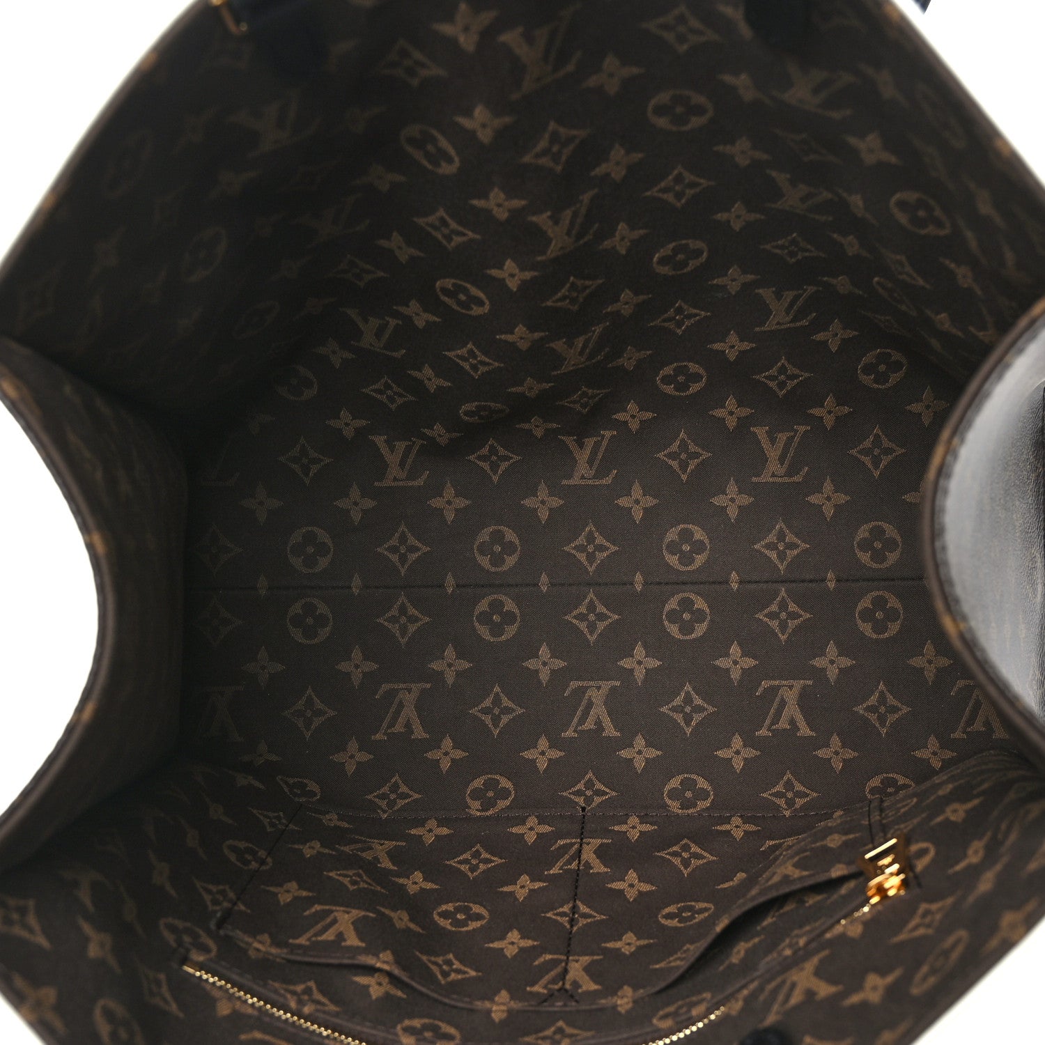 Louis Vuitton X FORNASETTI Calfskin Architettura Onthego MM Black White 5 of 8