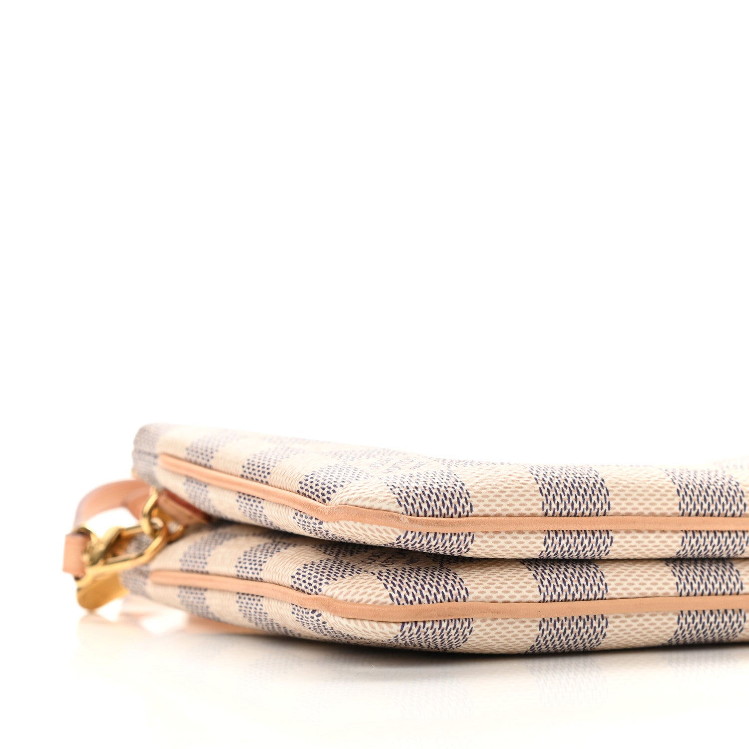 Louis Vuitton Damier Azur Double Zip Pochette 10 of 12