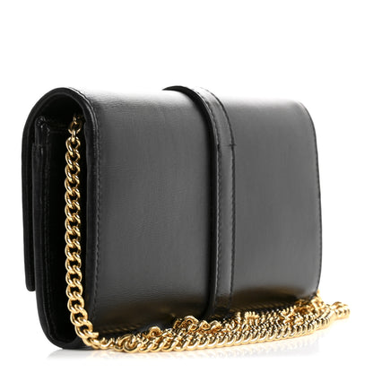 Gucci Calfskin Jackie 1961 Chain Wallet Black 2 of 12