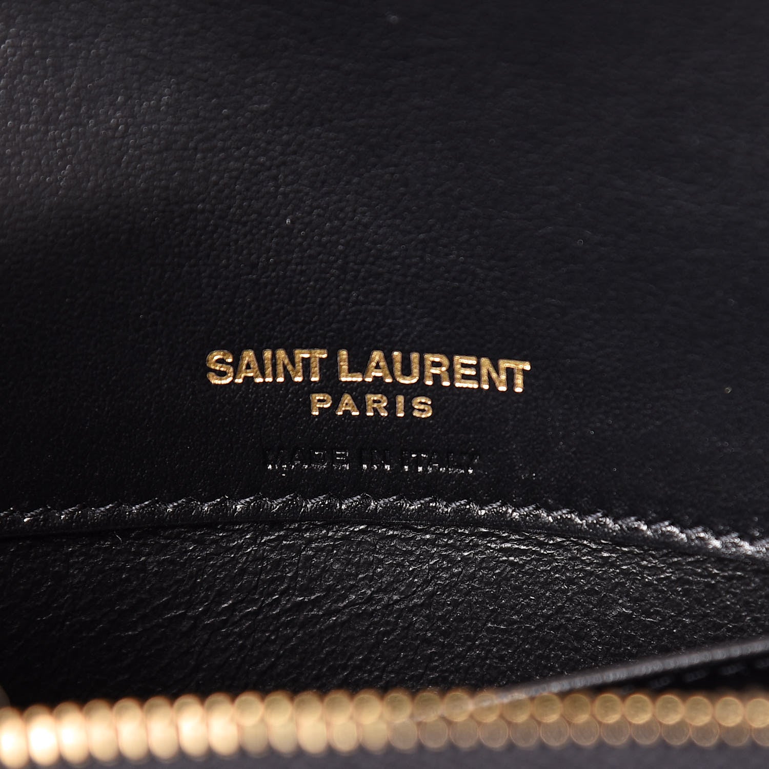 Saint Laurent Smooth Calfskin Monogram Kate Belt Bag Black 6 of 10