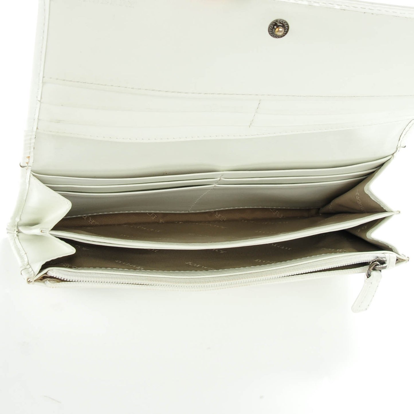 Supernova Check Penrose Continental Wallet White