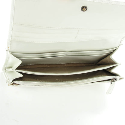 Burberry Supernova Check Penrose Continental Wallet White 5 of 9