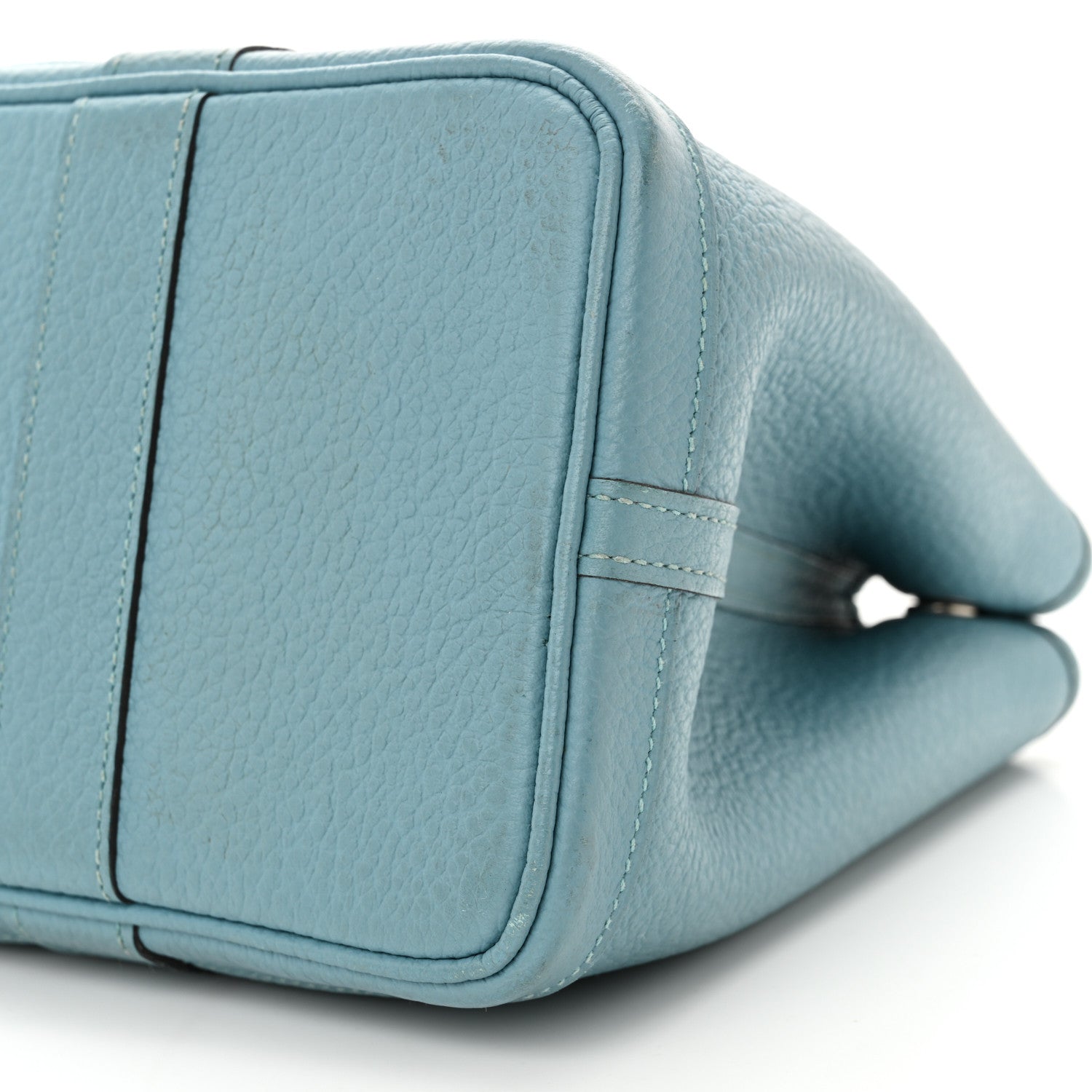 Hermes Vache Country Garden Party 30 TPM Bleu Saint Cyr 10 of 12