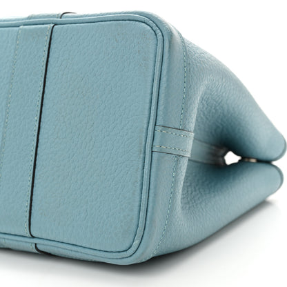 Hermes Vache Country Garden Party 30 TPM Bleu Saint Cyr 10 of 12