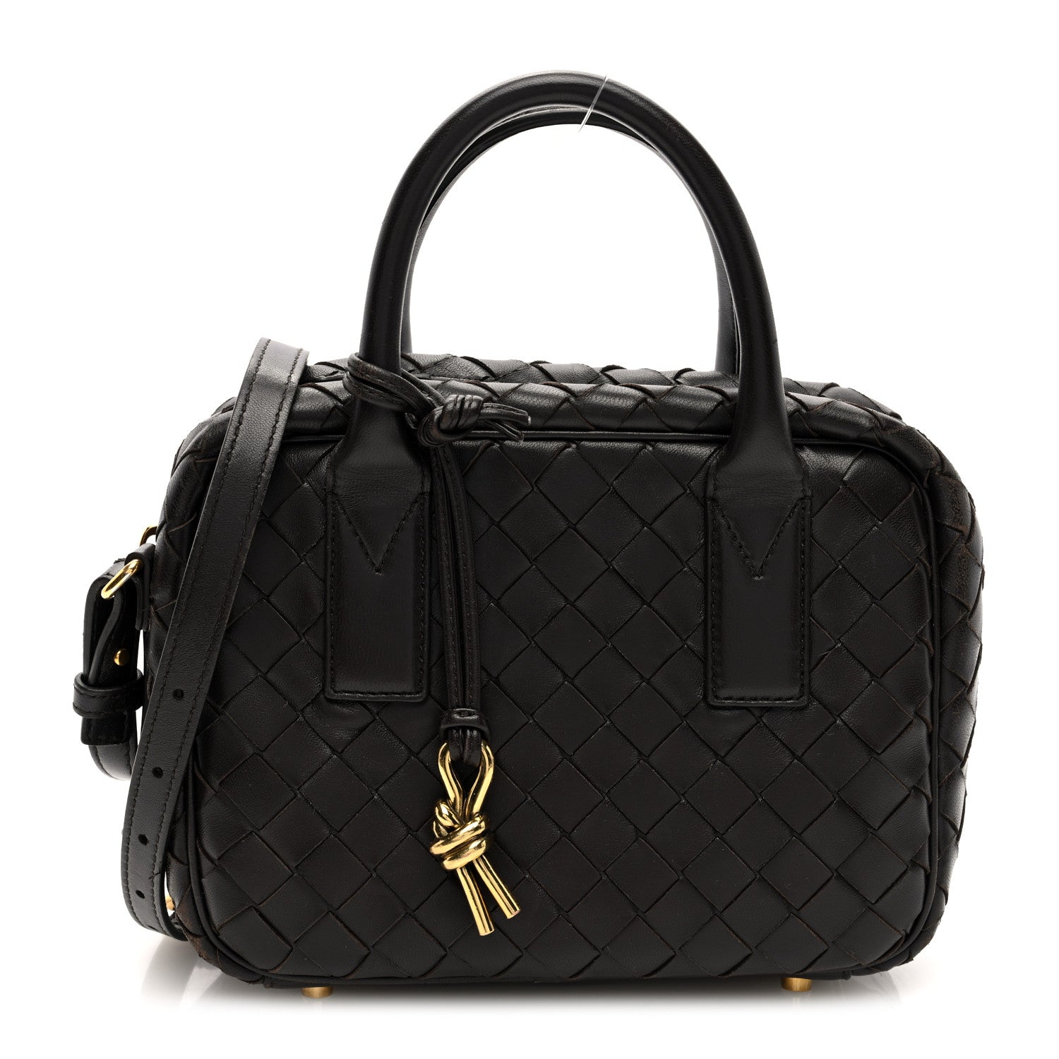 Bottega Veneta Lambskin Intrecciato Small Getaway Fondant 1 of 13